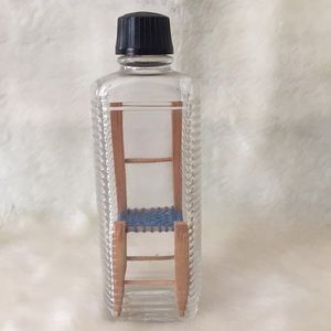 🔸Antique 1954 Miniature Chair in a Bottle